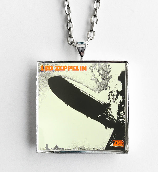 Led Zeppelin - Self Titled - Album Cover Art Pendant Necklace - Hollee