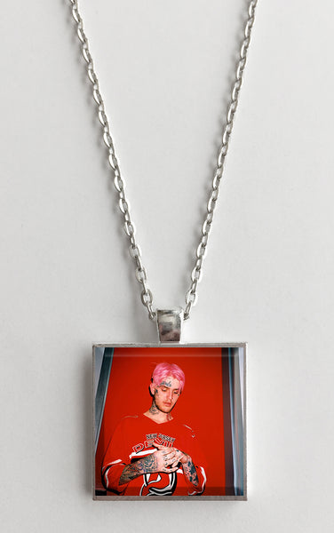 Lil Peep - Hellboy - Album Cover Art Pendant Necklace