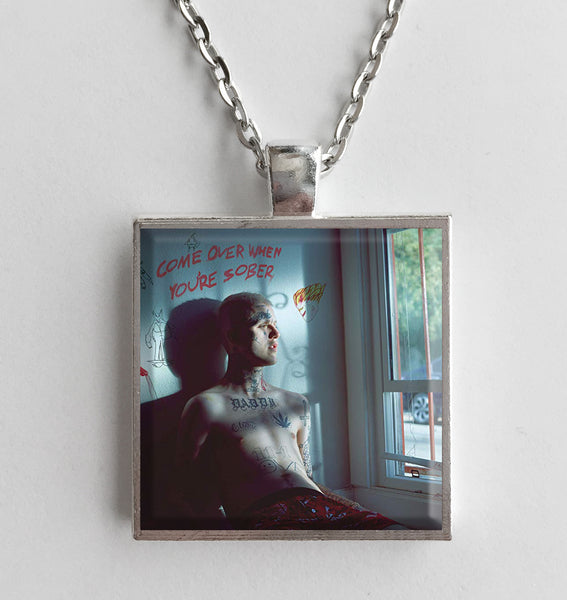 Lil Peep - Come Over When You're Sober - Album Cover Art Pendant Necklace - Hollee