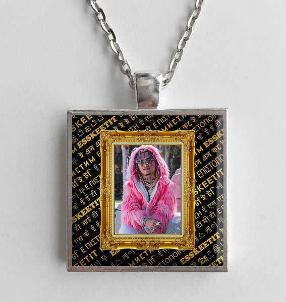 Lil Pump - Esskeetit - Album Cover Art Pendant Necklace - Hollee