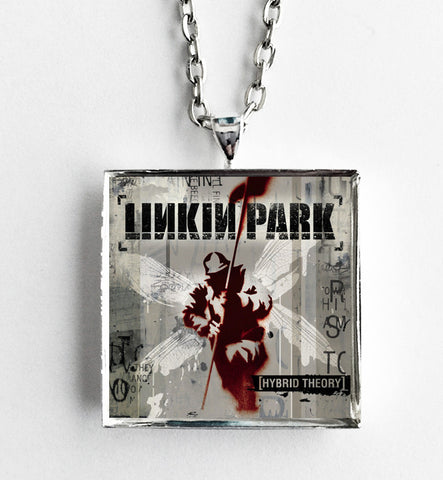 Linkin Park - Hybrid Theory - Album Cover Art Pendant Necklace - Hollee