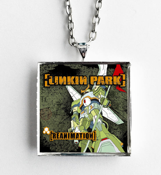 Linkin Park - Reanimation - Album Cover Art Pendant Necklace - Hollee