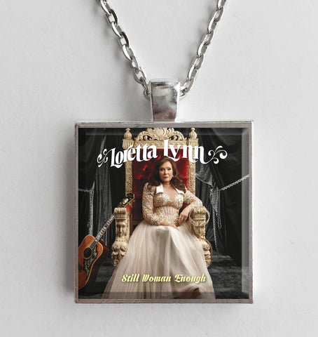 Loretta Lynn - Still Woman Enough - Album Cover Art Pendant Necklace