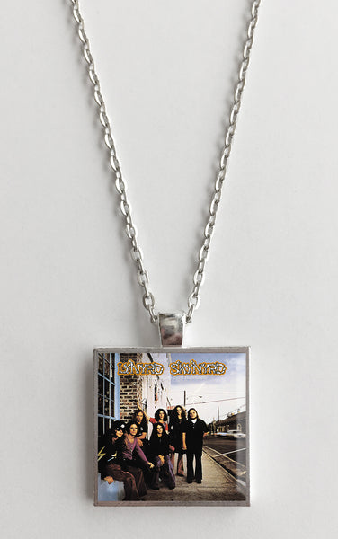 Lynyrd Skynyrd - Pronounced 'Lĕh-'nérd 'Skin-'nérd - Album Cover Art Pendant Necklace - Hollee