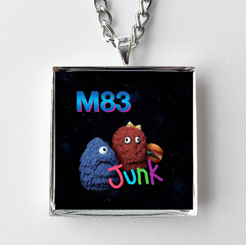 M83 - Junk - Album Cover Art Pendant Necklace - Hollee