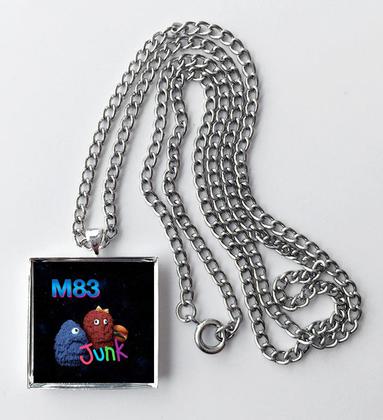 M83 - Junk - Album Cover Art Pendant Necklace - Hollee