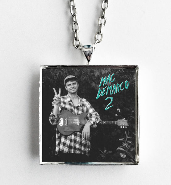 Mac Demarco - 2 - Album Cover Art Pendant Necklace - Hollee