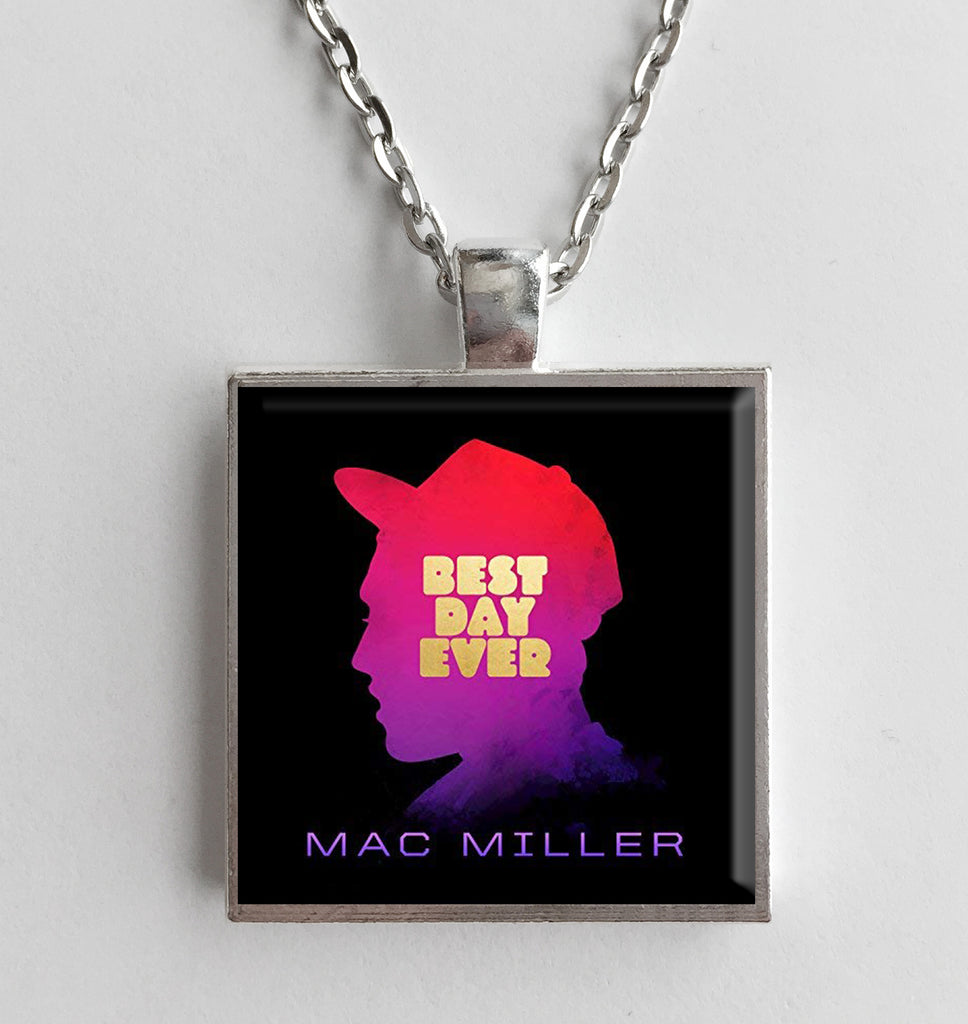Mac Miller - Best Day Ever - Album Cover Art Pendant Necklace - Hollee