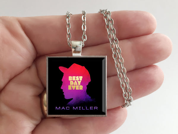 Mac Miller - Best Day Ever - Album Cover Art Pendant Necklace - Hollee