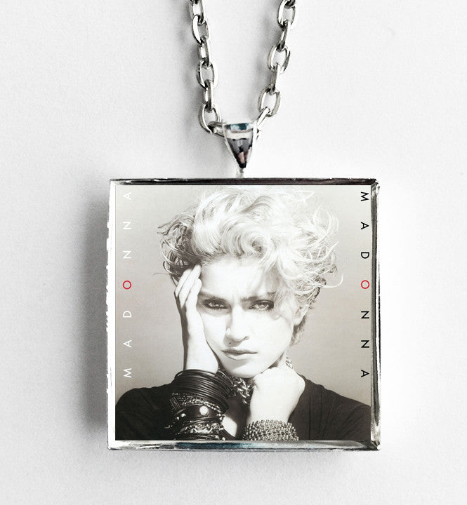 Madonna - Self Titled - Album Cover Art Pendant Necklace - Hollee