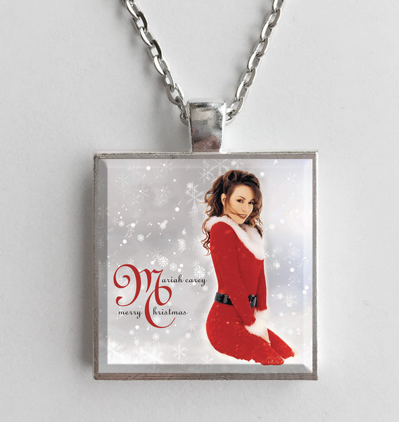 Mariah Carey - Merry Christmas - Album Cover Art Pendant Necklace