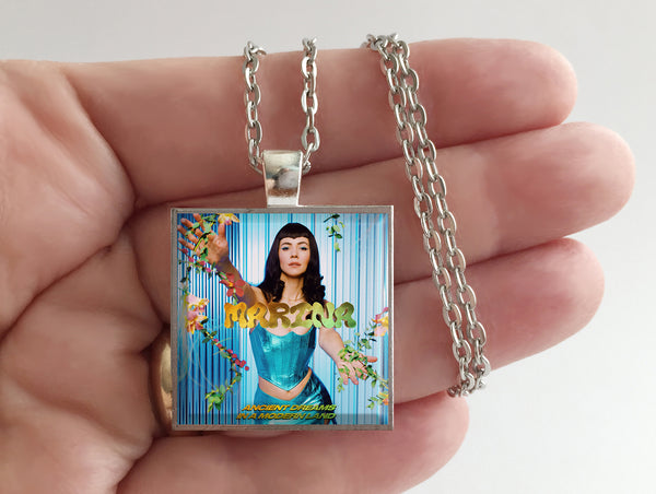 Marina - Ancient Dreams in a Modern Land - Album Cover Art Pendant Necklace