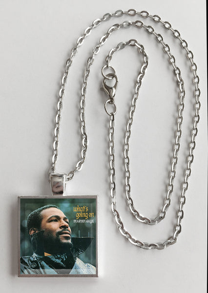 Marvin Gaye - What's Going On - Album Cover Art Pendant Necklace