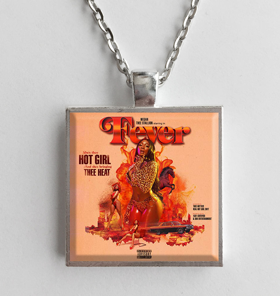 Megan Thee Stallion - Fever - Album Cover Art Pendant Necklace - Hollee