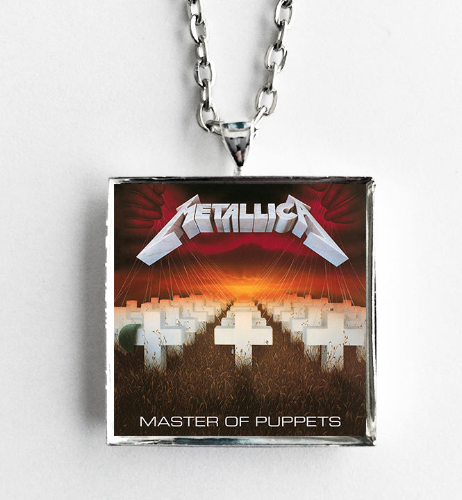 Metallica - Master of Puppets - Album Cover Art Pendant Necklace - Hollee