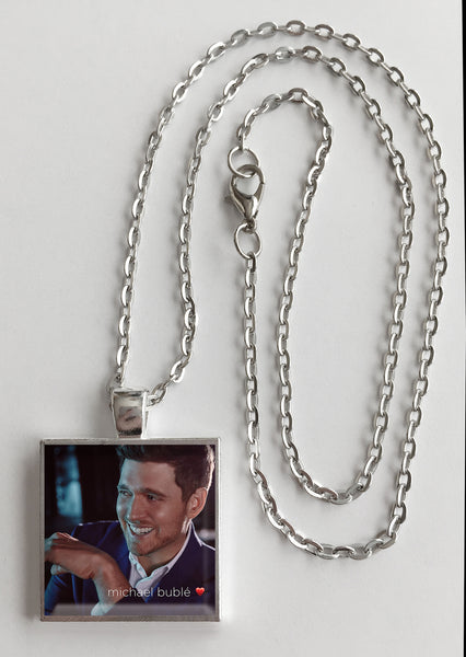 Michael Buble - Love - Album Cover Art Pendant Necklace - Hollee