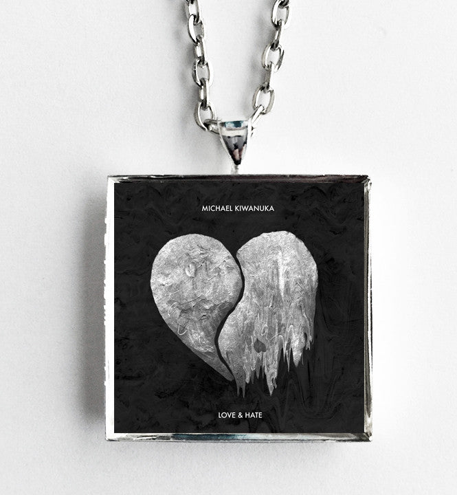 Michael Kiwanuka - Love & Hate - Album Cover Art Pendant Necklace - Hollee