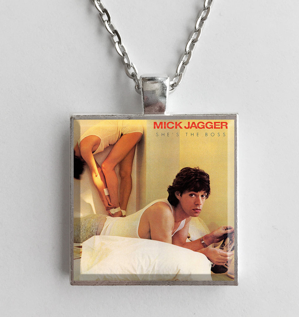 Mick Jagger - She's the Boss - Album Cover Art Pendant Necklace