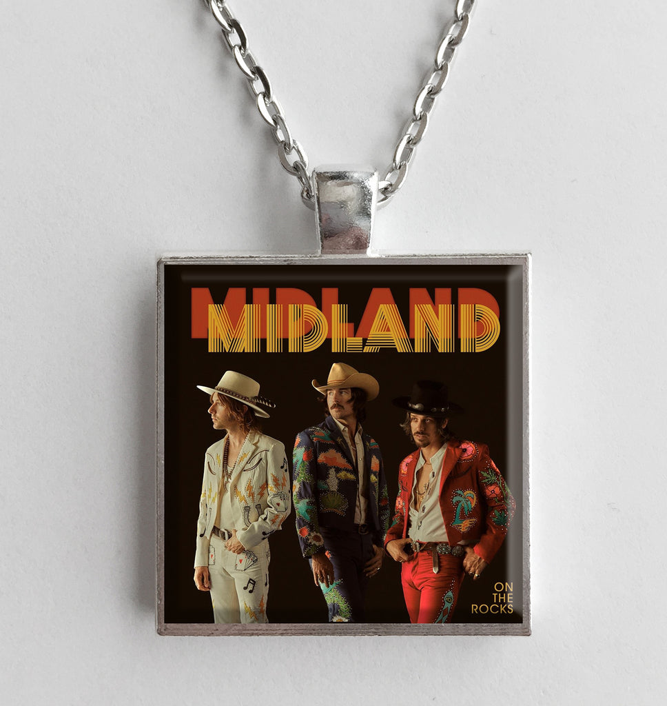 Midland - On the Rocks - Album Cover Art Pendant Necklace - Hollee