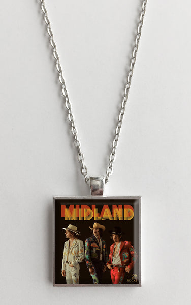 Midland - On the Rocks - Album Cover Art Pendant Necklace - Hollee