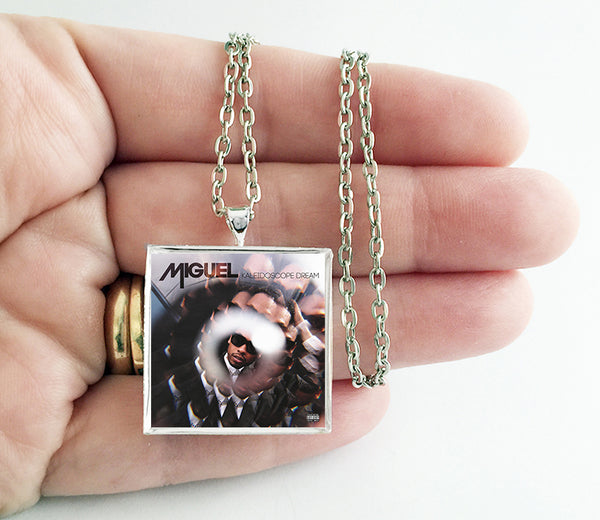 Miguel - Kaleidoscope Dream - Album Cover Art Pendant Necklace - Hollee