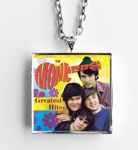 The Monkees - Greatest Hits - Album Cover Art Pendant Necklace - Hollee