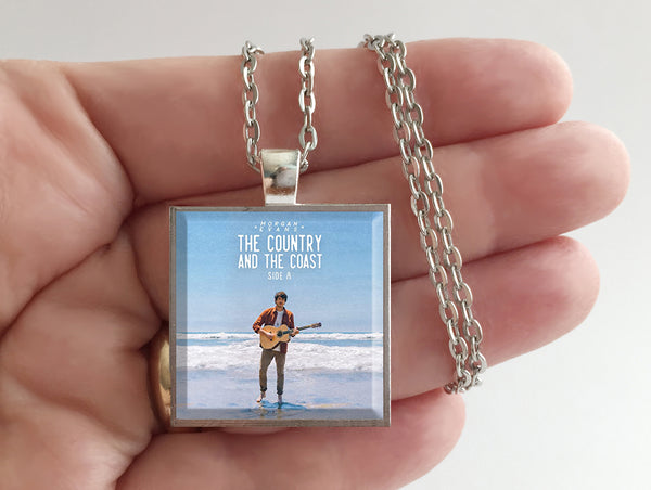 Morgan Evans - The Country and the Coast Side A - Album Cover Art Pendant Necklace