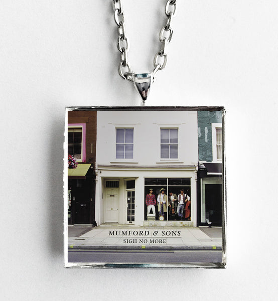 Mumford & Sons - Sigh No More - Album Cover Art Pendant Necklace - Hollee