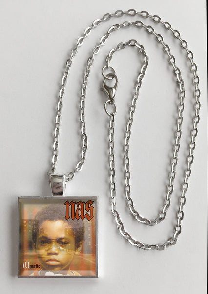 Nas - Illmatic - Album Cover Art Pendant Necklace - Hollee