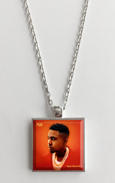Nas - King's Disease II - Album Cover Art Pendant Necklace