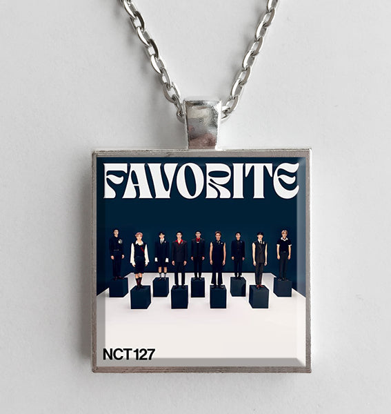 NCT 127 - Favorite - Album Cover Art Pendant Necklace