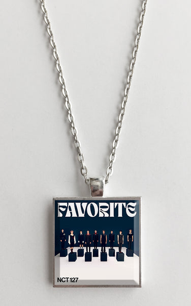 NCT 127 - Favorite - Album Cover Art Pendant Necklace