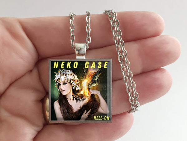 Neko Case - Hell On - Album Cover Art Pendant Necklace - Hollee