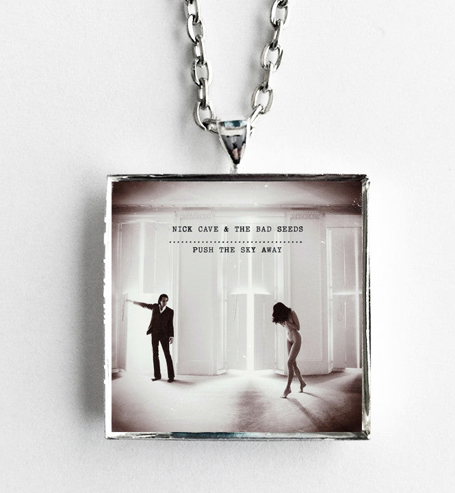 Nick Cave & The Bad Seeds - Push the Sky Away - Album Cover Art Pendant Necklace - Hollee