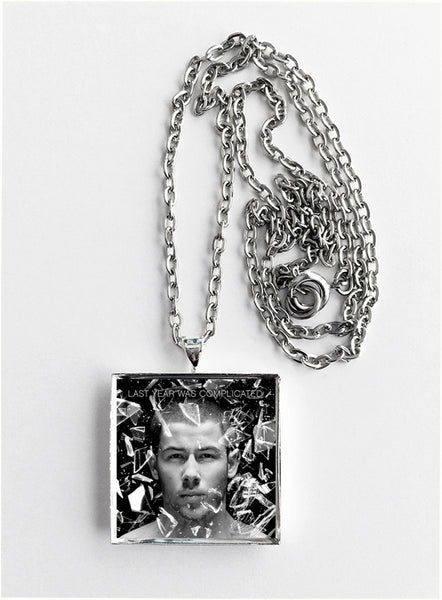 Nick Jonas - Last Year Was Complicated - Album Cover Art Pendant Necklace - Hollee