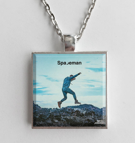 Nick Jonas - Spaceman - Album Cover Art Pendant Necklace