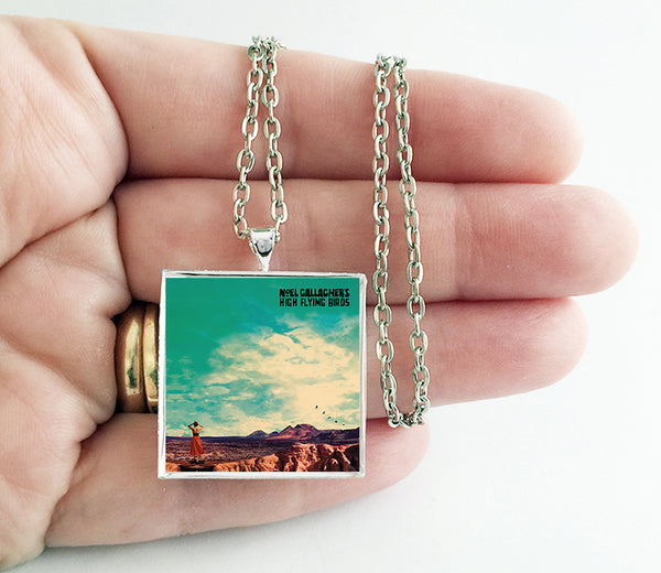 Noel Gallagher's High Flying Birds - Who Built the Moon? - Album Cover Art Pendant Necklace - Hollee