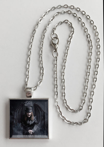 Ozzy Osbourne - Ordinary Man - Album Cover Art Pendant Necklace - Hollee