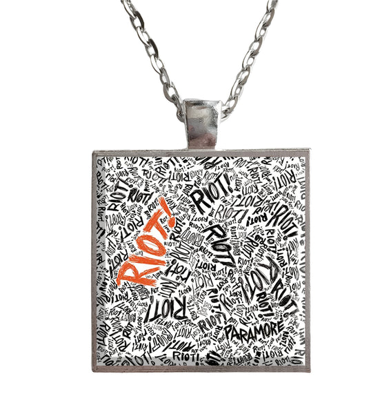 Paramore - Riot! - Album Cover Art Pendant Necklace