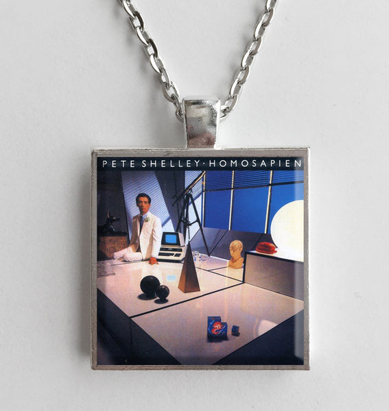 Pete Shelley - Homosapien - Album Cover Art Pendant Necklace - Hollee