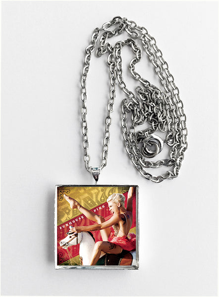 P!nk - Funhouse - Album Cover Art Pendant Necklace - Hollee