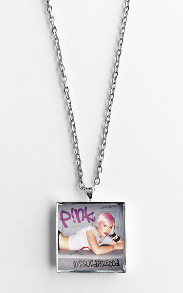 P!nk - M!ssundaztood - Album Cover Art Pendant Necklace - Hollee
