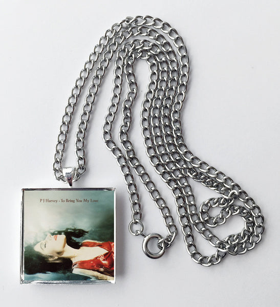 PJ Harvey - To Bring You My Love - Album Cover Art Pendant Necklace - Hollee