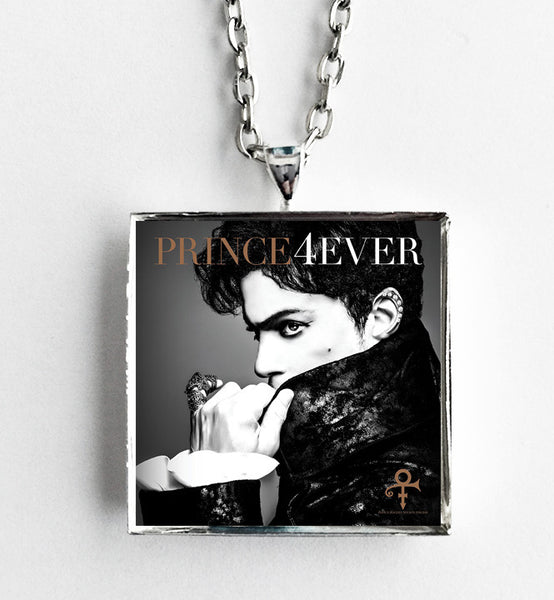 Prince - Prince 4Ever - Album Cover Art Pendant Necklace - Hollee