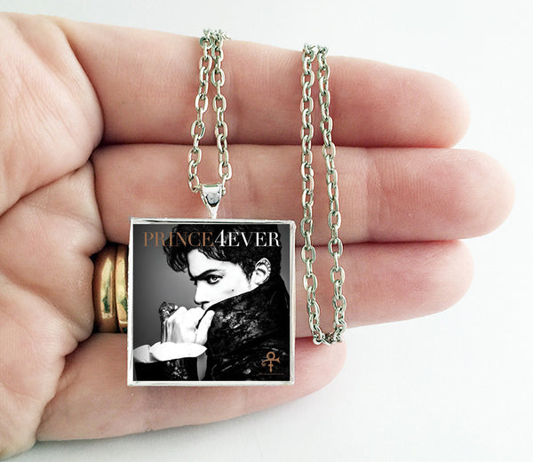 Prince - Prince 4Ever - Album Cover Art Pendant Necklace - Hollee
