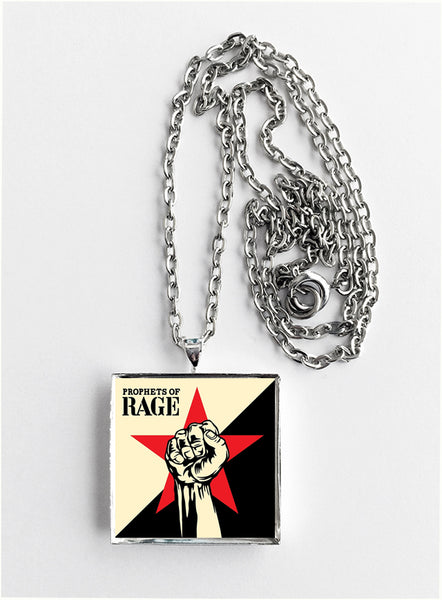 Prophets of Rage - Self Titled - Album Cover Art Pendant Necklace - Hollee