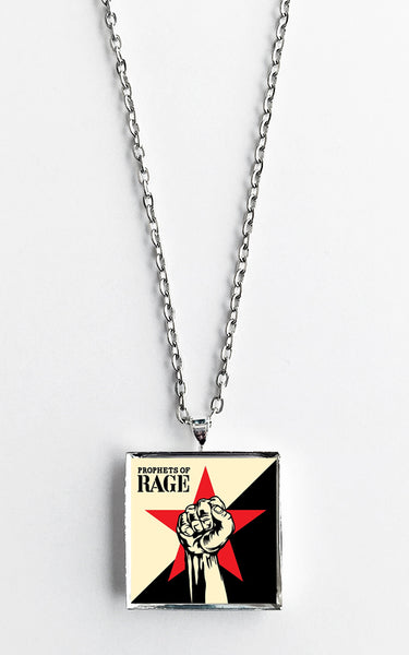 Prophets of Rage - Self Titled - Album Cover Art Pendant Necklace - Hollee