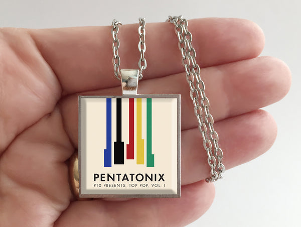Pentatonix - PTX Presents: Top Pop, Vol. 1 - Album Cover Art Pendant Necklace - Hollee