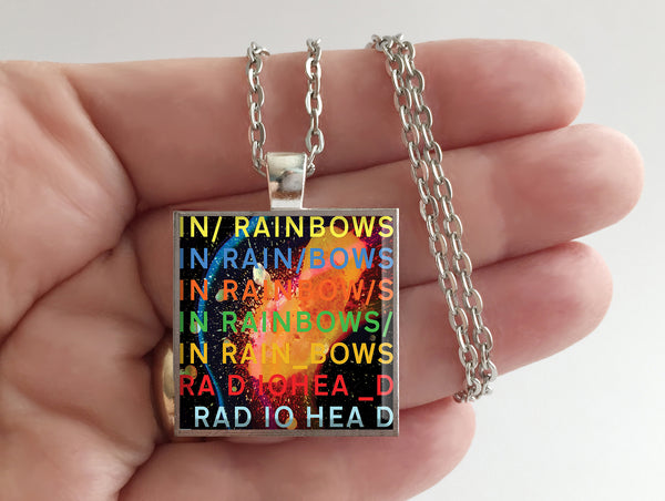 Radiohead - In Rainbows - Album Cover Art Pendant Necklace - Hollee