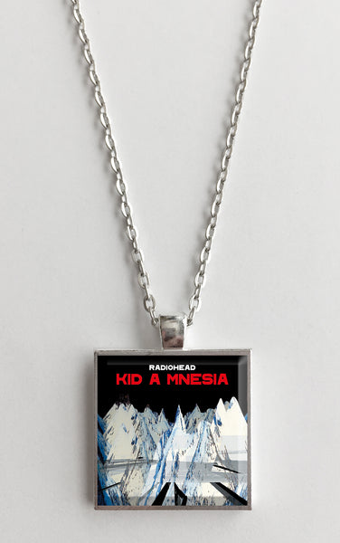 Radiohead - Kid A Mnesia - Album Cover Art Pendant Necklace